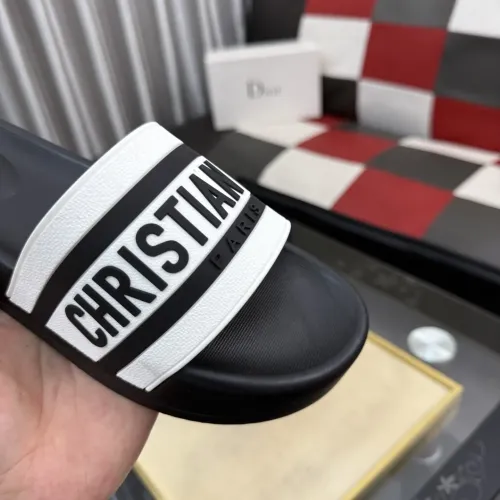 Replica Christian Dior Slippers For Men #1471773 $45.00 USD for Wholesale