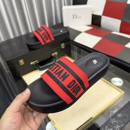 Replica Christian Dior Slippers For Men #1471775 $45.00 USD for Wholesale