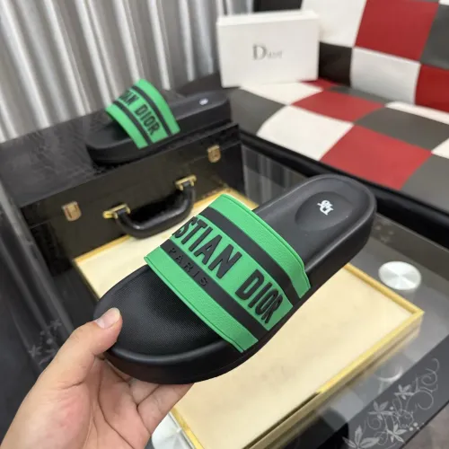 Replica Christian Dior Slippers For Men #1471778 $45.00 USD for Wholesale