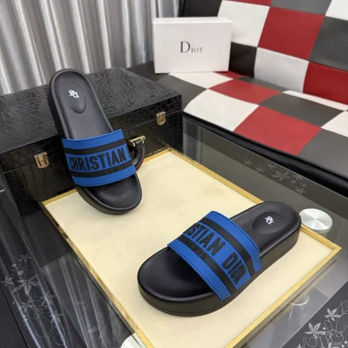 Wholesale Christian Dior Slippers For Men #1471780 $45.00 USD, Wholesale Quality Replica Christian Dior Slippers