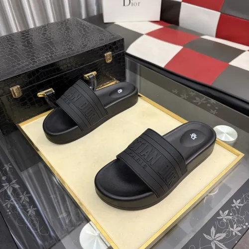 Replica Christian Dior Slippers For Men #1471781 $45.00 USD for Wholesale