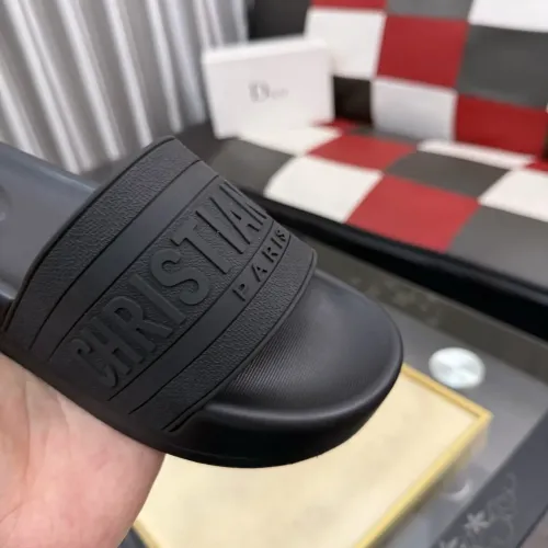 Replica Christian Dior Slippers For Men #1471781 $45.00 USD for Wholesale