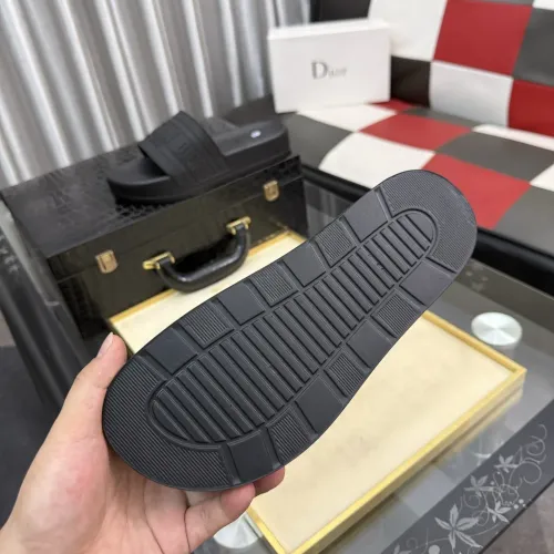 Replica Christian Dior Slippers For Men #1471781 $45.00 USD for Wholesale