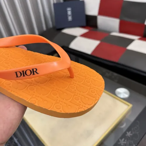 Replica Christian Dior Slippers For Men #1471785 $45.00 USD for Wholesale