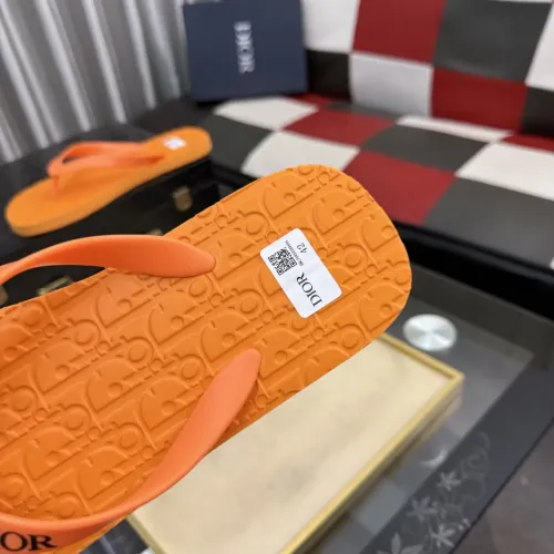 Replica Christian Dior Slippers For Men #1471785 $45.00 USD for Wholesale
