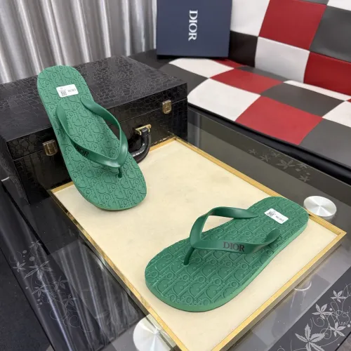 Replica Christian Dior Slippers For Men #1471786 $45.00 USD for Wholesale