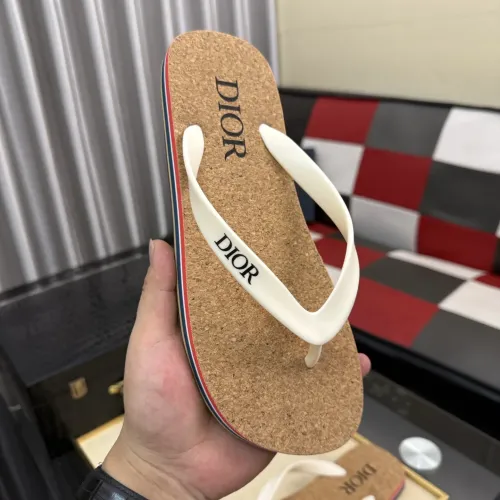 Replica Christian Dior Slippers For Men #1471791 $45.00 USD for Wholesale