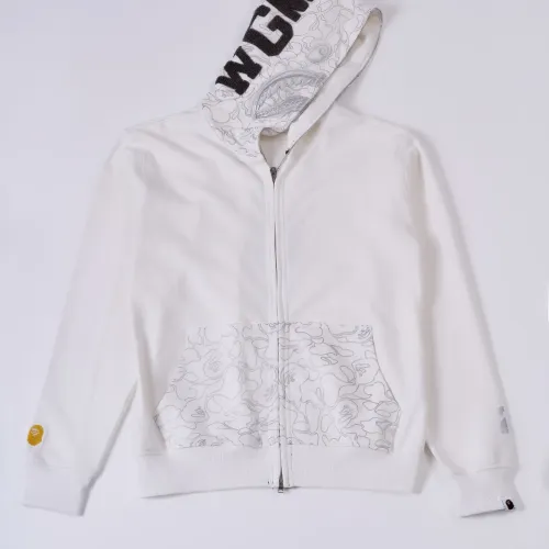 Wholesale Bape Hoodies Long Sleeved For Unisex #1471799 $48.00 USD, Wholesale Quality Replica Bape Hoodies