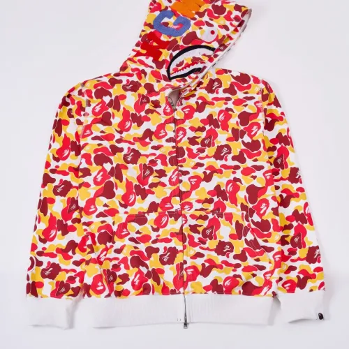Wholesale Bape Hoodies Long Sleeved For Unisex #1471804 $48.00 USD, Wholesale Quality Replica Bape Hoodies