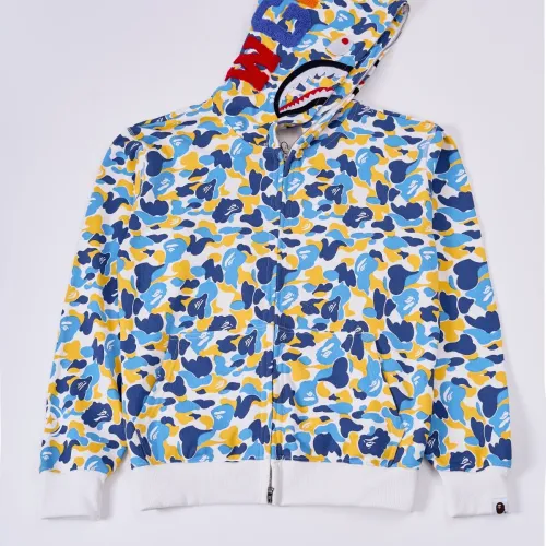 Wholesale Bape Hoodies Long Sleeved For Unisex #1471808 $48.00 USD, Wholesale Quality Replica Bape Hoodies