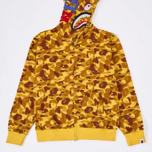 Wholesale Bape Hoodies Long Sleeved For Unisex #1471816 $48.00 USD, Wholesale Quality Replica Bape Hoodies
