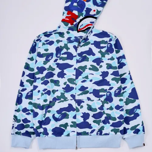 Wholesale Bape Hoodies Long Sleeved For Unisex #1471818 $48.00 USD, Wholesale Quality Replica Bape Hoodies