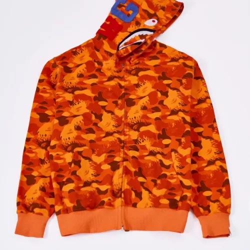 Wholesale Bape Hoodies Long Sleeved For Unisex #1471819 $48.00 USD, Wholesale Quality Replica Bape Hoodies