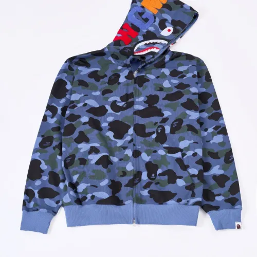 Wholesale Bape Hoodies Long Sleeved For Unisex #1471823 $48.00 USD, Wholesale Quality Replica Bape Hoodies
