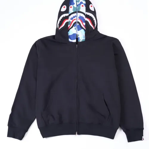 Wholesale Bape Hoodies Long Sleeved For Unisex #1471836 $56.00 USD, Wholesale Quality Replica Bape Hoodies