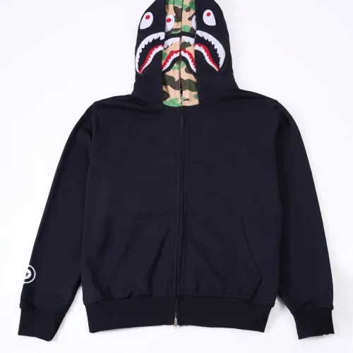 Wholesale Bape Hoodies Long Sleeved For Unisex #1471839 $56.00 USD, Wholesale Quality Replica Bape Hoodies