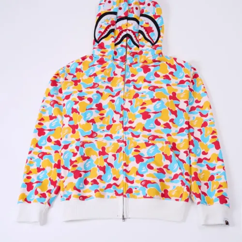 Wholesale Bape Hoodies Long Sleeved For Unisex #1471840 $56.00 USD, Wholesale Quality Replica Bape Hoodies