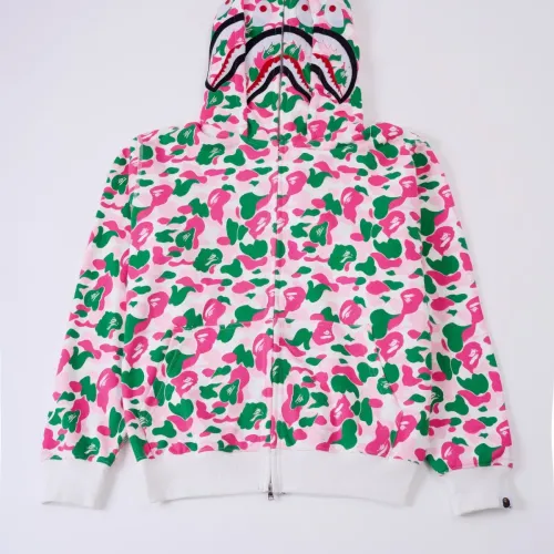 Wholesale Bape Hoodies Long Sleeved For Unisex #1471846 $56.00 USD, Wholesale Quality Replica Bape Hoodies