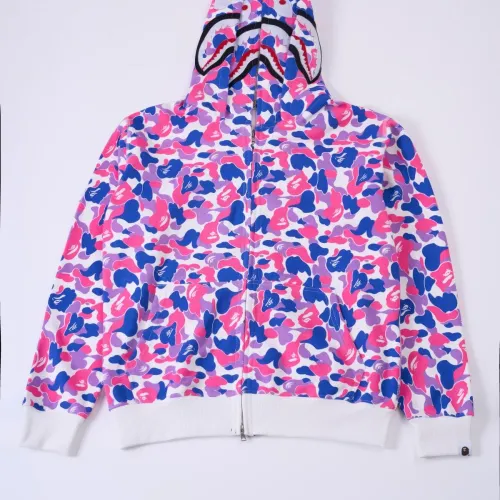 Wholesale Bape Hoodies Long Sleeved For Unisex #1471848 $56.00 USD, Wholesale Quality Replica Bape Hoodies
