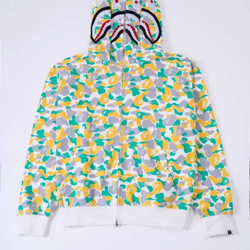 Wholesale Bape Hoodies Long Sleeved For Unisex #1471849 $56.00 USD, Wholesale Quality Replica Bape Hoodies
