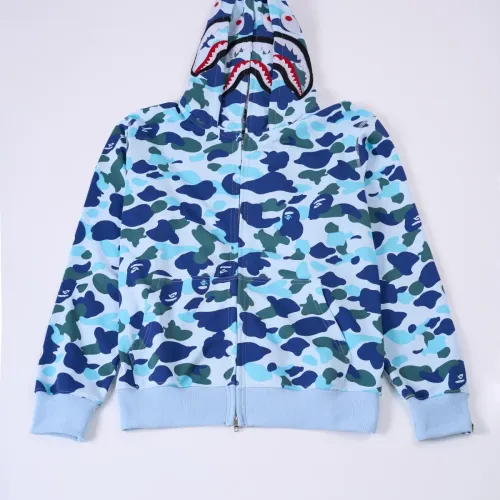 Wholesale Bape Hoodies Long Sleeved For Unisex #1471850 $56.00 USD, Wholesale Quality Replica Bape Hoodies