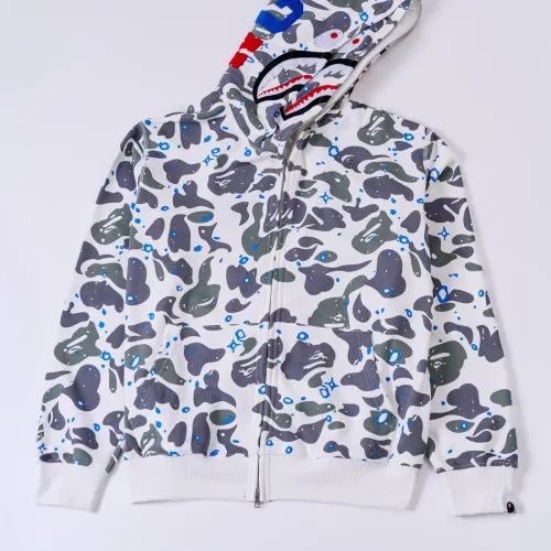 Wholesale Bape Hoodies Long Sleeved For Unisex #1471855 $56.00 USD, Wholesale Quality Replica Bape Hoodies