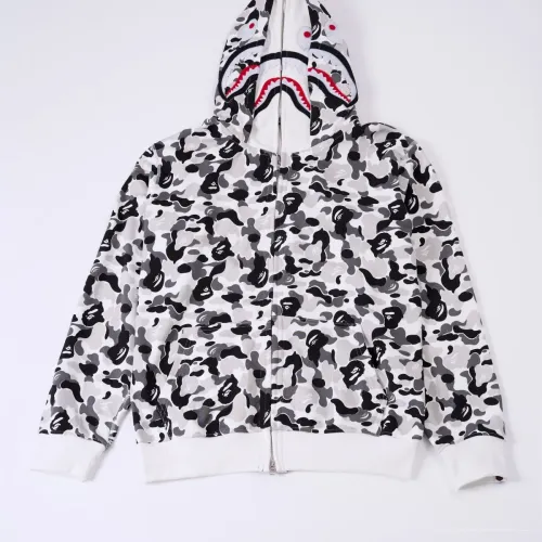Wholesale Bape Hoodies Long Sleeved For Unisex #1471857 $56.00 USD, Wholesale Quality Replica Bape Hoodies