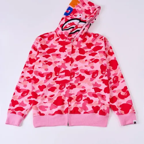 Wholesale Bape Hoodies Long Sleeved For Unisex #1471858 $56.00 USD, Wholesale Quality Replica Bape Hoodies