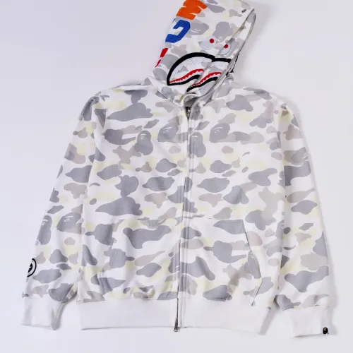 Wholesale Bape Hoodies Long Sleeved For Unisex #1471863 $56.00 USD, Wholesale Quality Replica Bape Hoodies