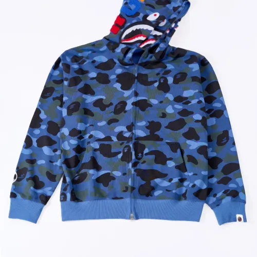 Wholesale Bape Hoodies Long Sleeved For Unisex #1471864 $56.00 USD, Wholesale Quality Replica Bape Hoodies