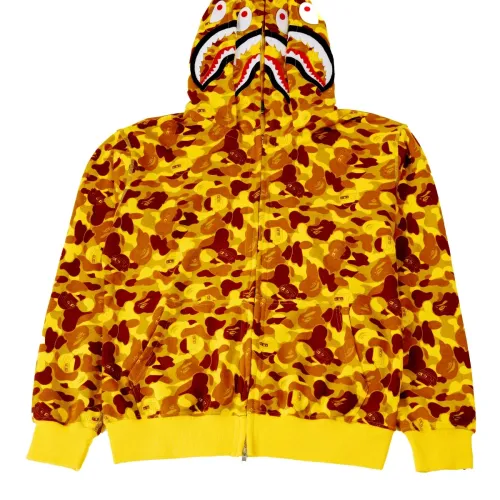 Wholesale Bape Hoodies Long Sleeved For Unisex #1471865 $56.00 USD, Wholesale Quality Replica Bape Hoodies