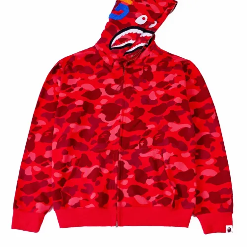 Wholesale Bape Hoodies Long Sleeved For Unisex #1471868 $56.00 USD, Wholesale Quality Replica Bape Hoodies