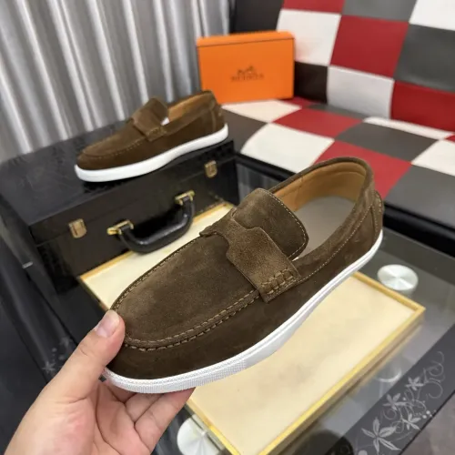 Wholesale Hermes Casual Shoes For Men #1471883 $82.00 USD, Wholesale Quality Replica Hermes Casual Shoes