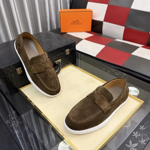 Replica Hermes Casual Shoes For Men #1471883 $82.00 USD for Wholesale