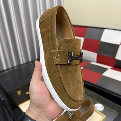 Replica Hermes Casual Shoes For Men #1471886 $82.00 USD for Wholesale