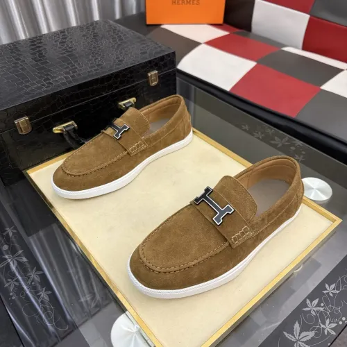 Replica Hermes Casual Shoes For Men #1471886 $82.00 USD for Wholesale