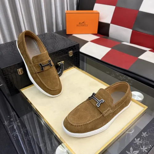 Replica Hermes Casual Shoes For Men #1471886 $82.00 USD for Wholesale