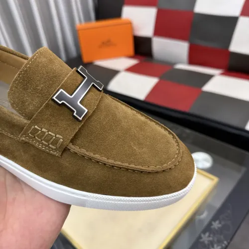 Replica Hermes Casual Shoes For Men #1471886 $82.00 USD for Wholesale