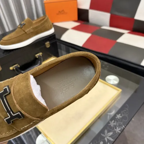 Replica Hermes Casual Shoes For Men #1471886 $82.00 USD for Wholesale