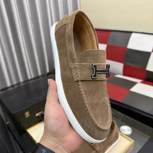 Replica Hermes Casual Shoes For Men #1471887 $82.00 USD for Wholesale