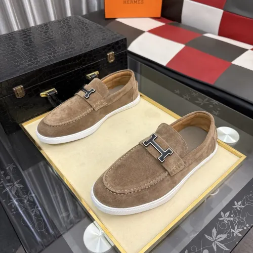 Replica Hermes Casual Shoes For Men #1471887 $82.00 USD for Wholesale