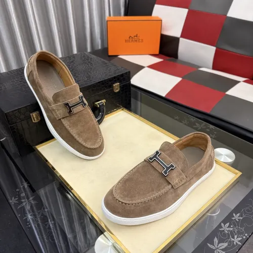 Replica Hermes Casual Shoes For Men #1471887 $82.00 USD for Wholesale