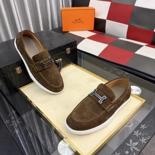 Replica Hermes Casual Shoes For Men #1471888 $82.00 USD for Wholesale