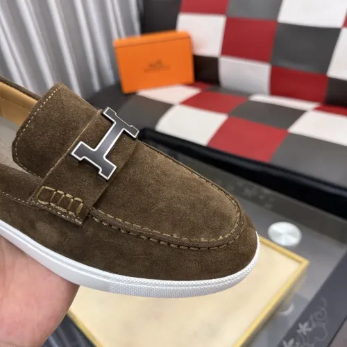 Replica Hermes Casual Shoes For Men #1471888 $82.00 USD for Wholesale