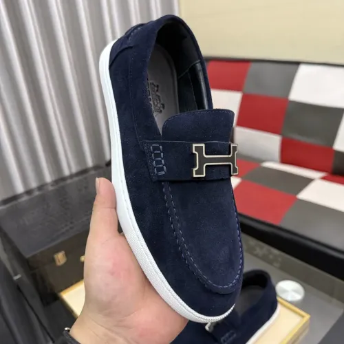 Replica Hermes Casual Shoes For Men #1471889 $82.00 USD for Wholesale