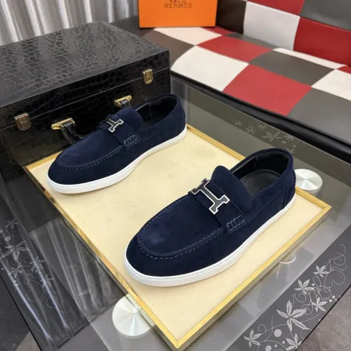 Replica Hermes Casual Shoes For Men #1471889 $82.00 USD for Wholesale