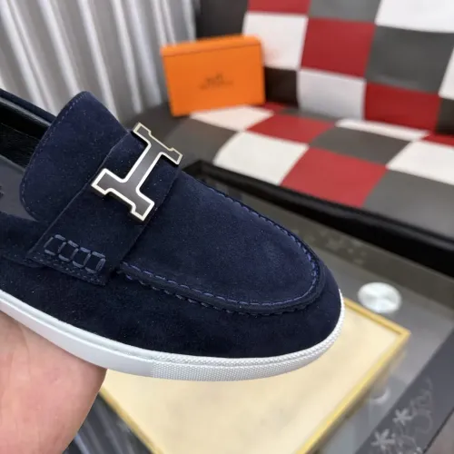 Replica Hermes Casual Shoes For Men #1471889 $82.00 USD for Wholesale