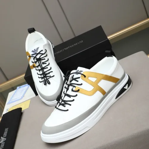 Wholesale Armani Casual Shoes For Men #1471920 $82.00 USD, Wholesale Quality Replica Armani Casual Shoes