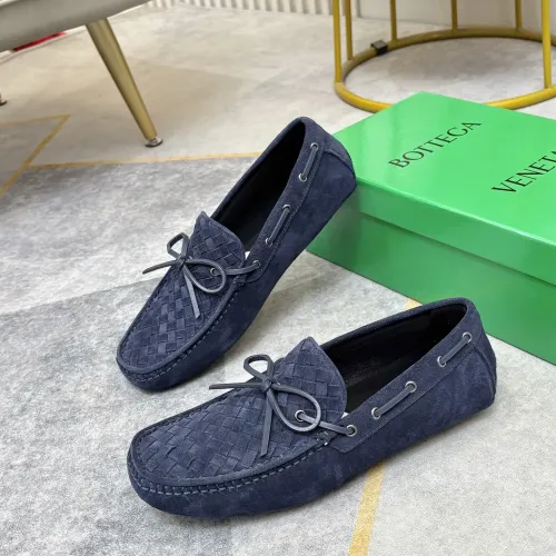 Replica Bottega Veneta BV Leather Shoes For Men #1472081 $82.00 USD for Wholesale
