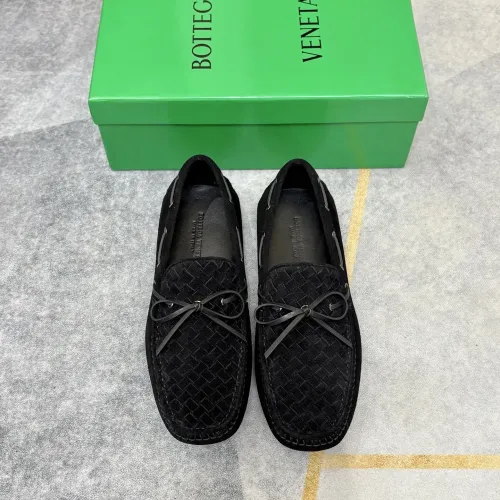 Replica Bottega Veneta BV Leather Shoes For Men #1472082 $82.00 USD for Wholesale